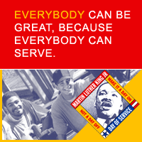 Everybody can be great, because everybody can serve.